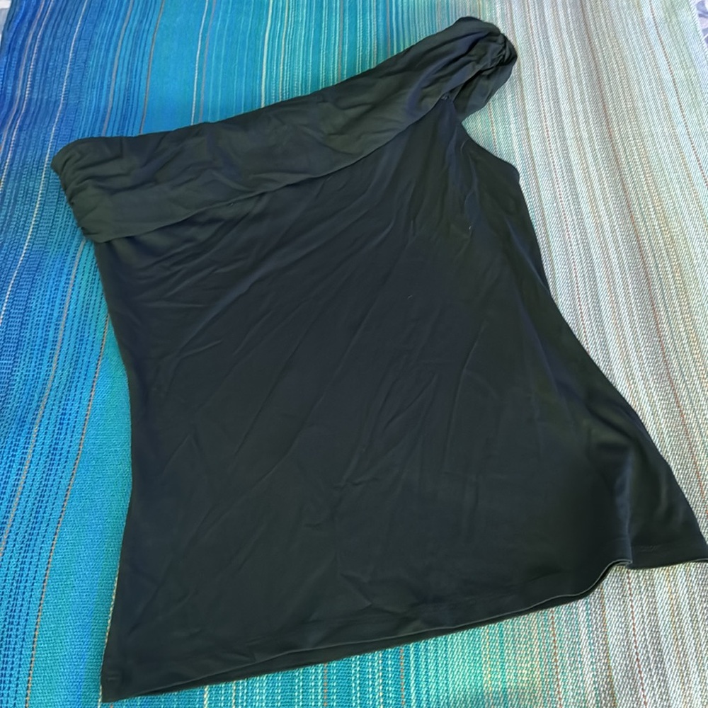 Banana Republic One Shoulder Top - Picture 2 of 4